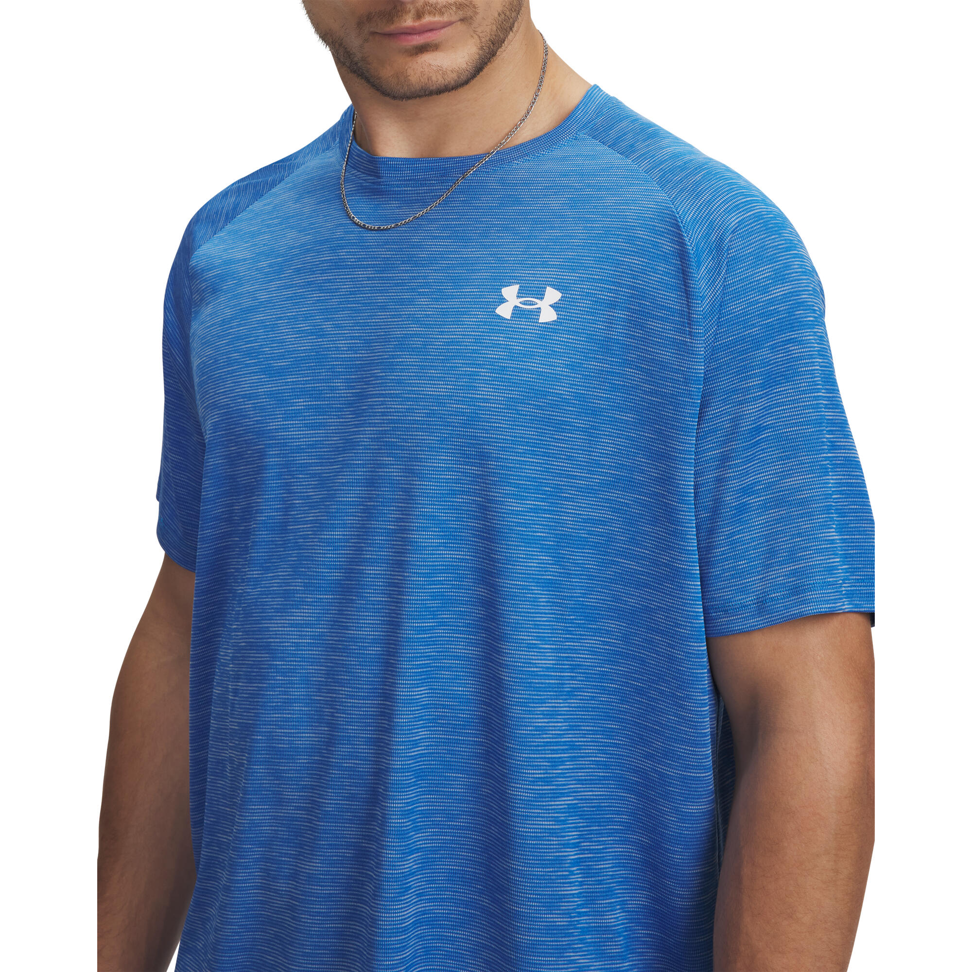 T-shirt technique homme Under Armour rouge 3/3
