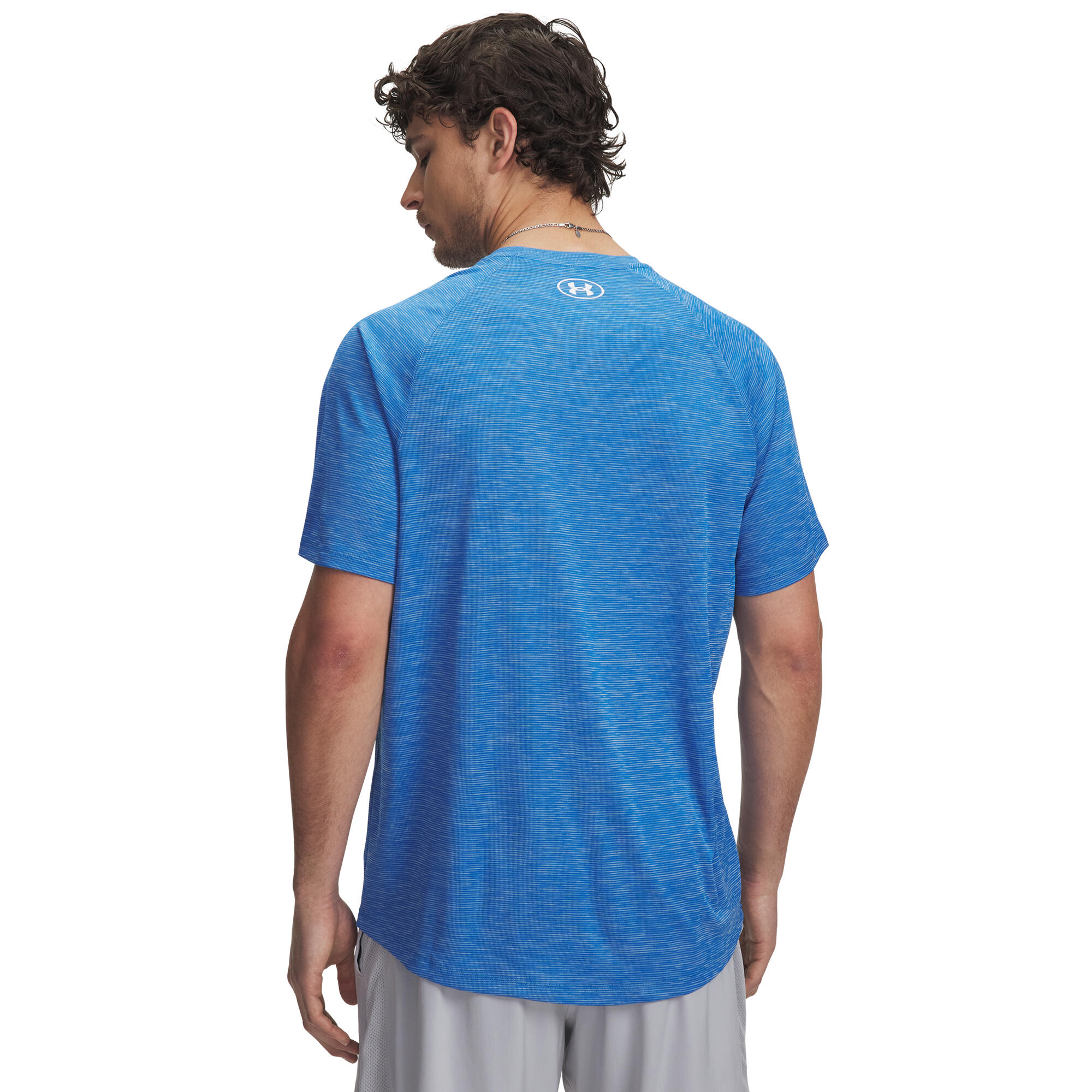 T-shirt technique homme Under Armour rouge 2/3