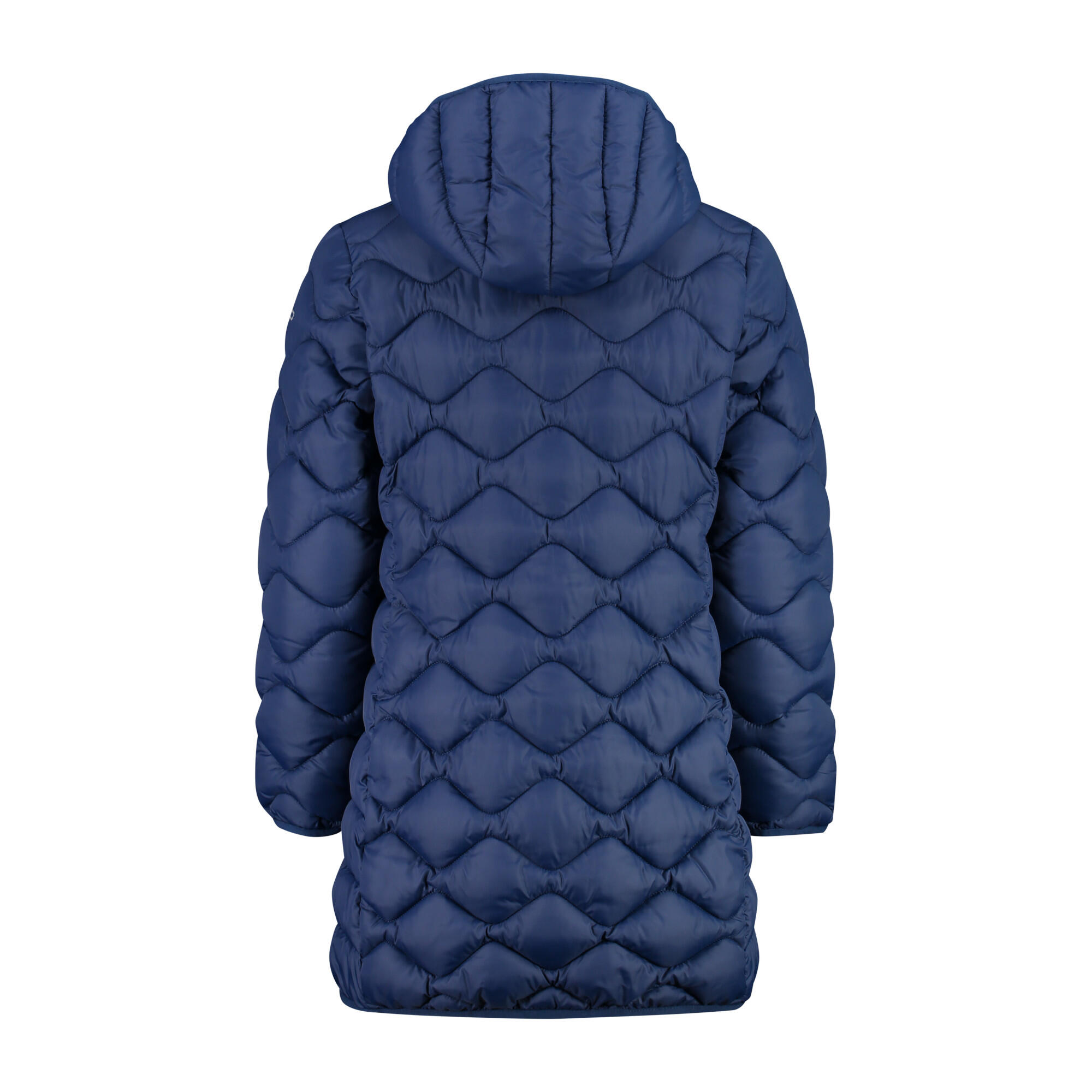 Chaqueta acolchada larga con capucha para niña CMP 2/3