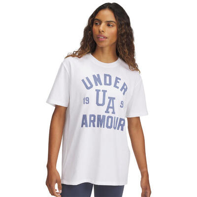 Dames-t-shirt oversized under armour heavyweight