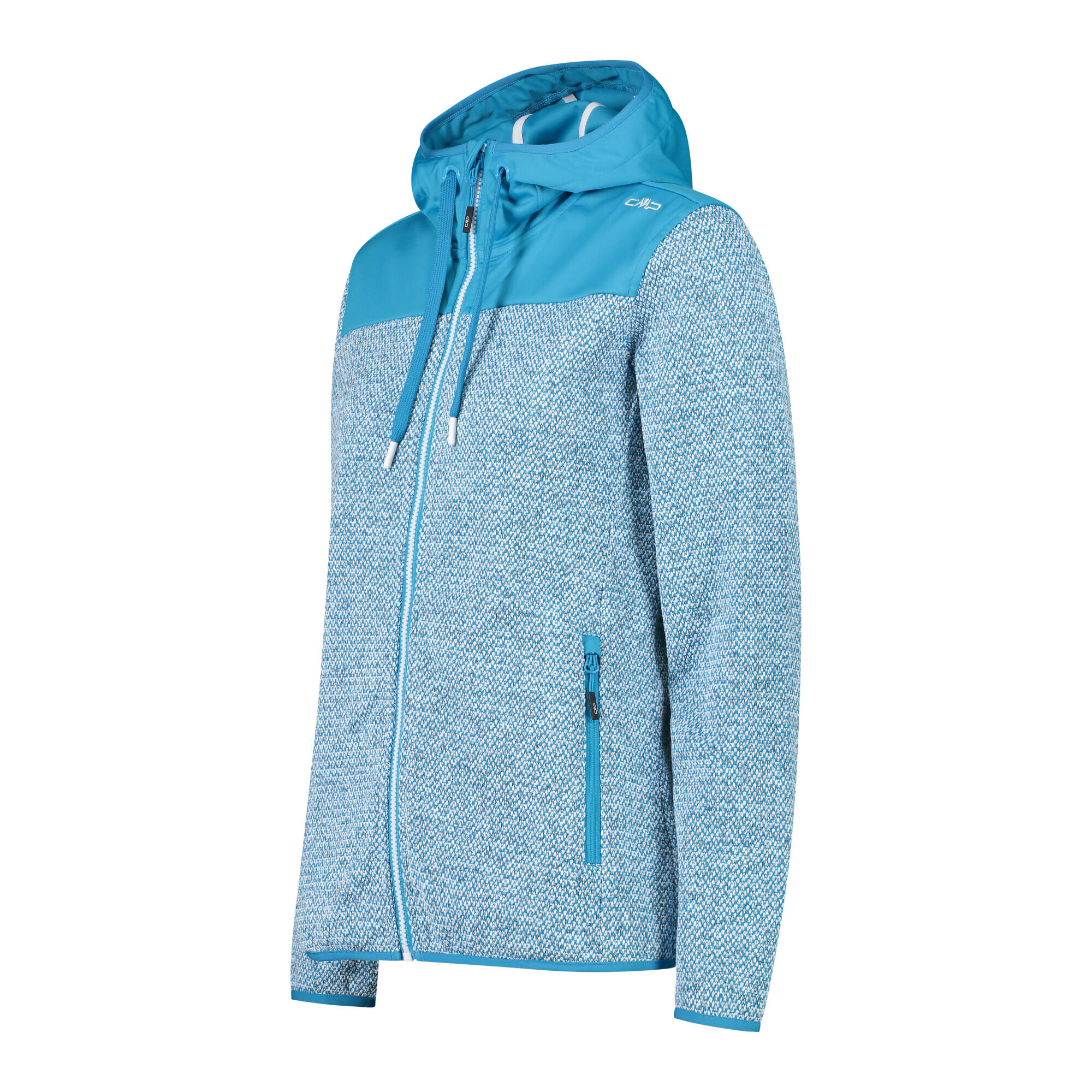 CMP Damen Fleecejacke WOMAN JACKET FIX HOOD 32H5666 3/3