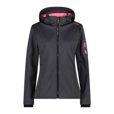 CMP Damen Softshelljacke Woman Jacket Zip Hood 39A5006M