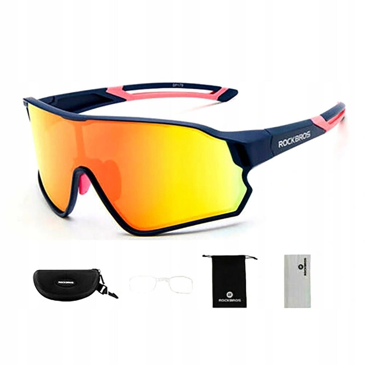 Rockbros 10134PL gafas de ciclismo polarizadas - azul 3/7