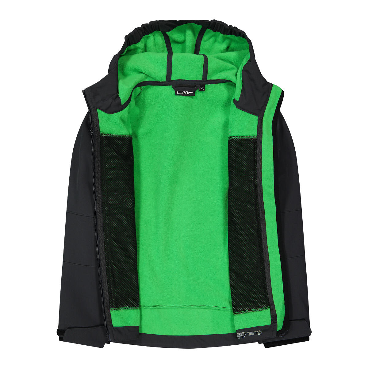 CMP Jungen Softshell Jacke Fix Hood 3A00094 10/12