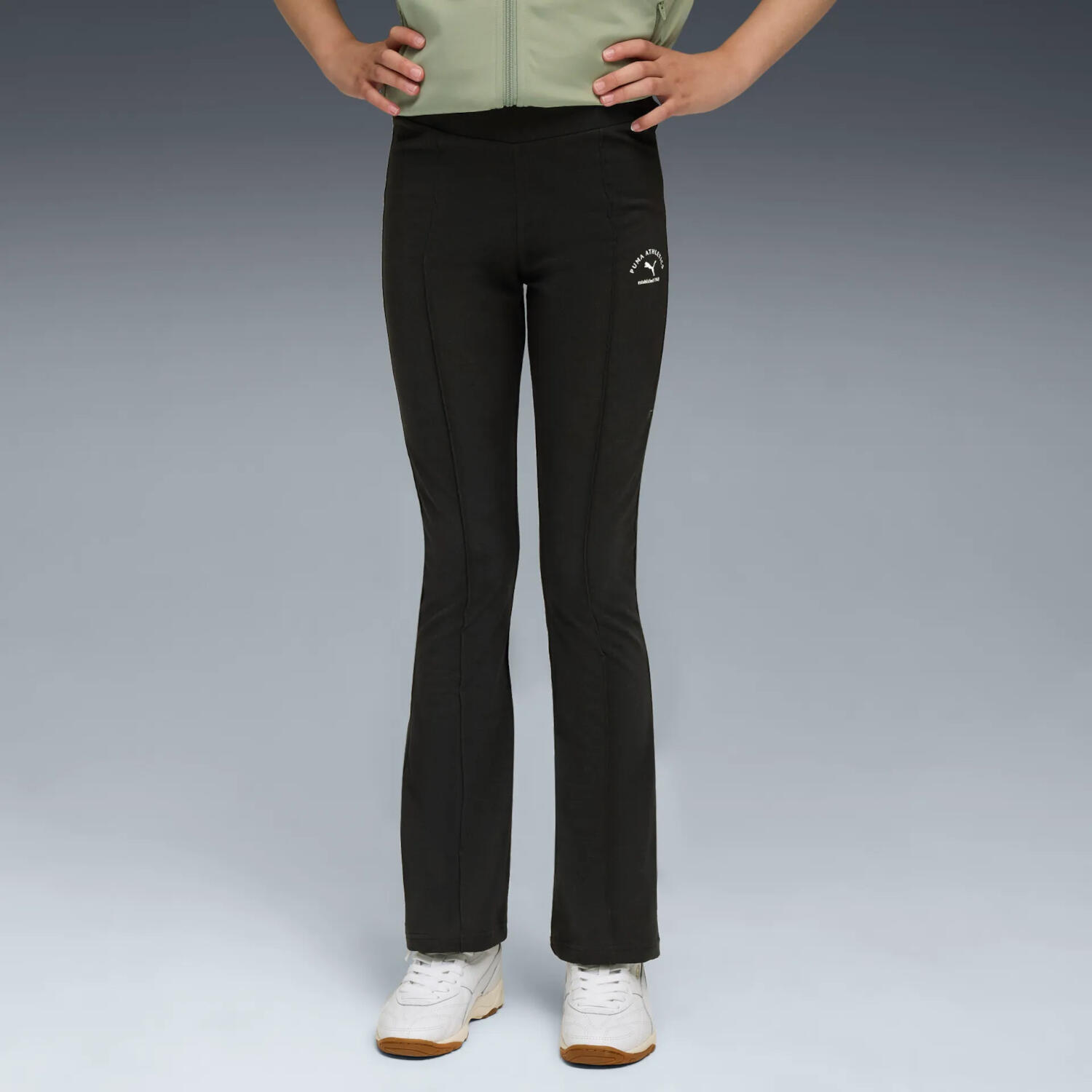 Puma Mädchen Leggings CLASS High-Waist Flared G 688752 7/9