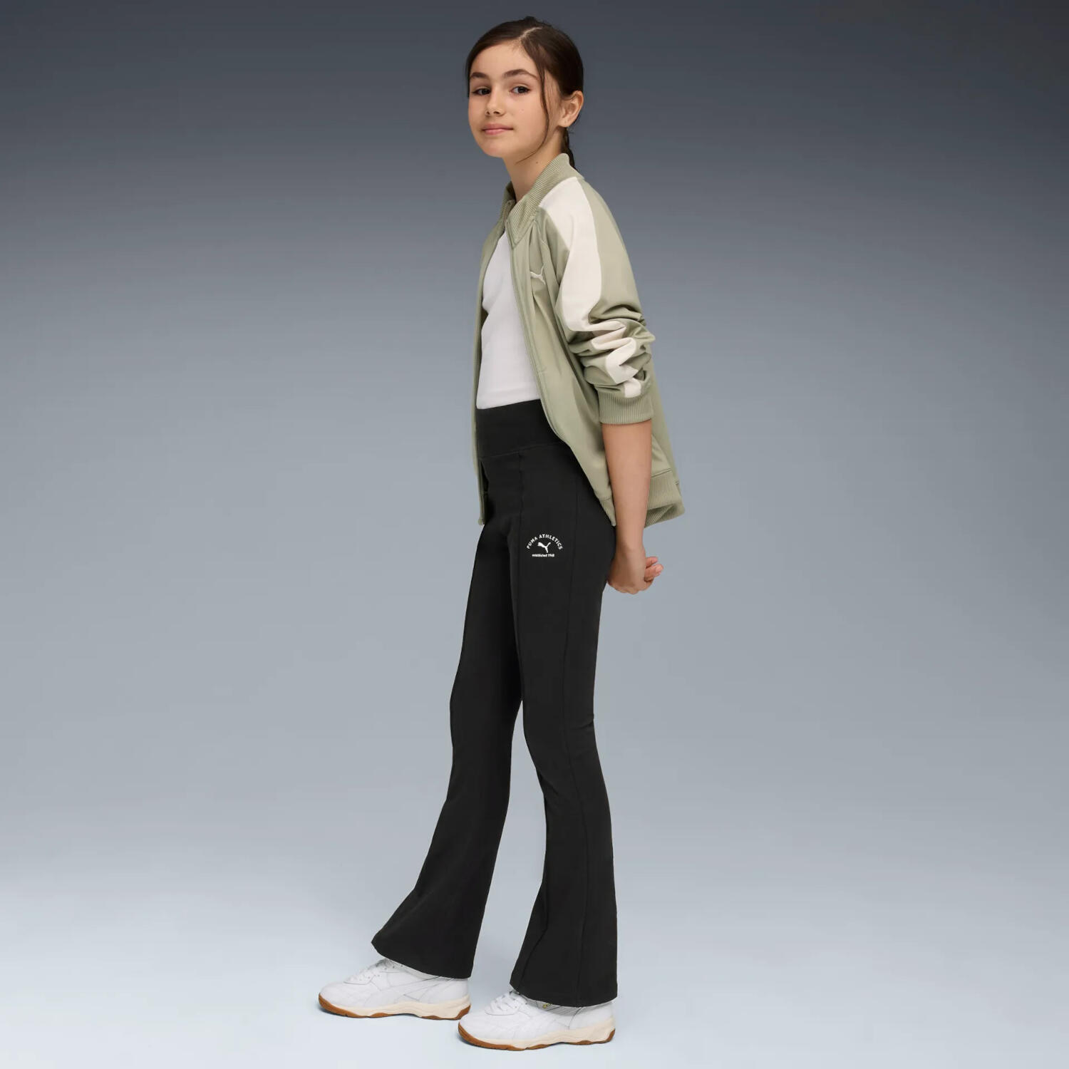 Puma Mädchen Leggings CLASS High-Waist Flared G 688752 5/9