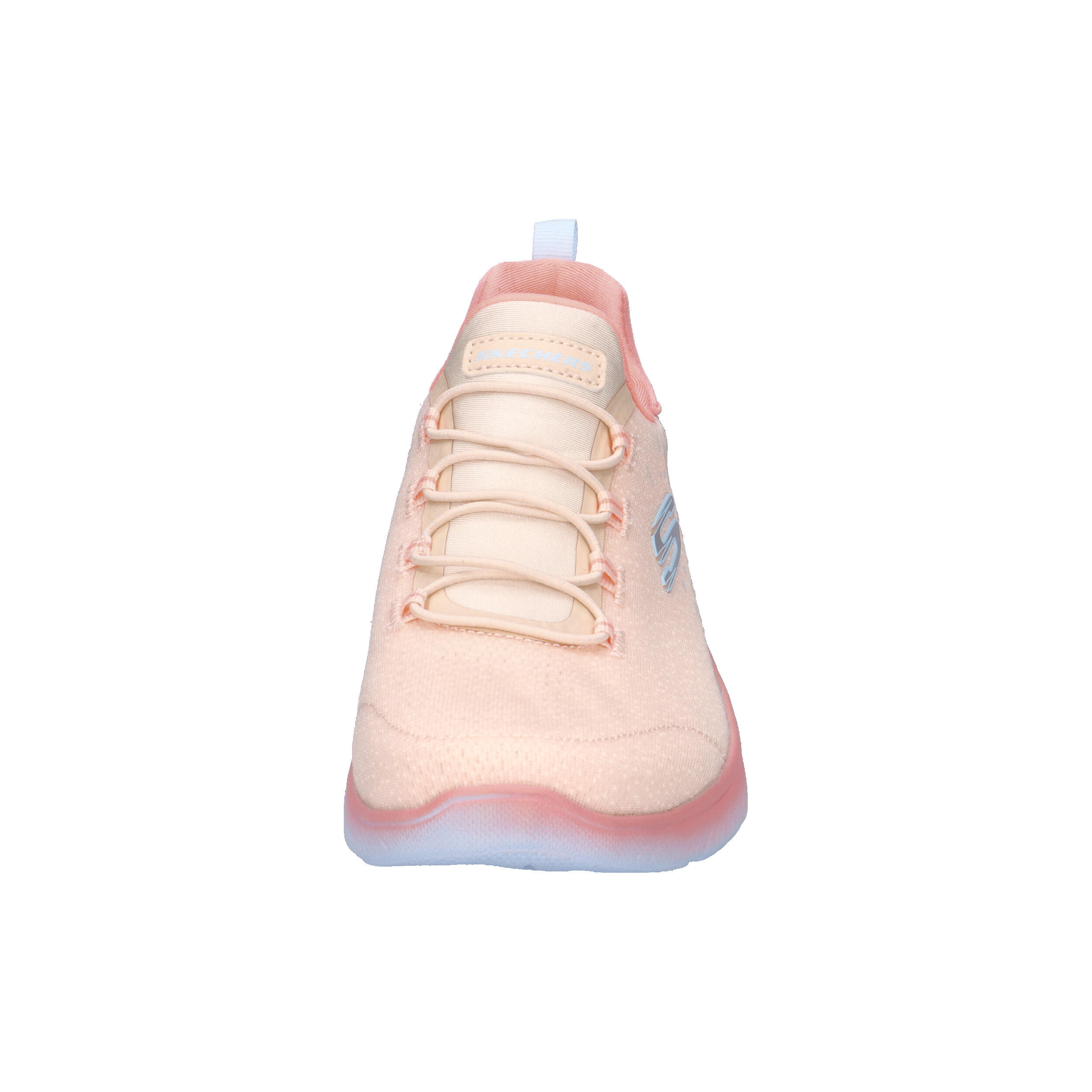 Ténis Skechers Modelo Summits Morning Glow Cor Laranja 8/10