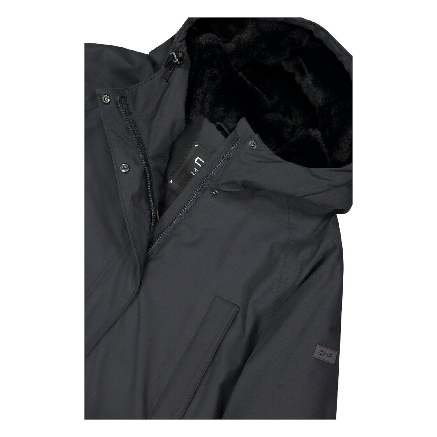 Dames regenjas CMP 35K3556 Parka Fix Hood 5/6