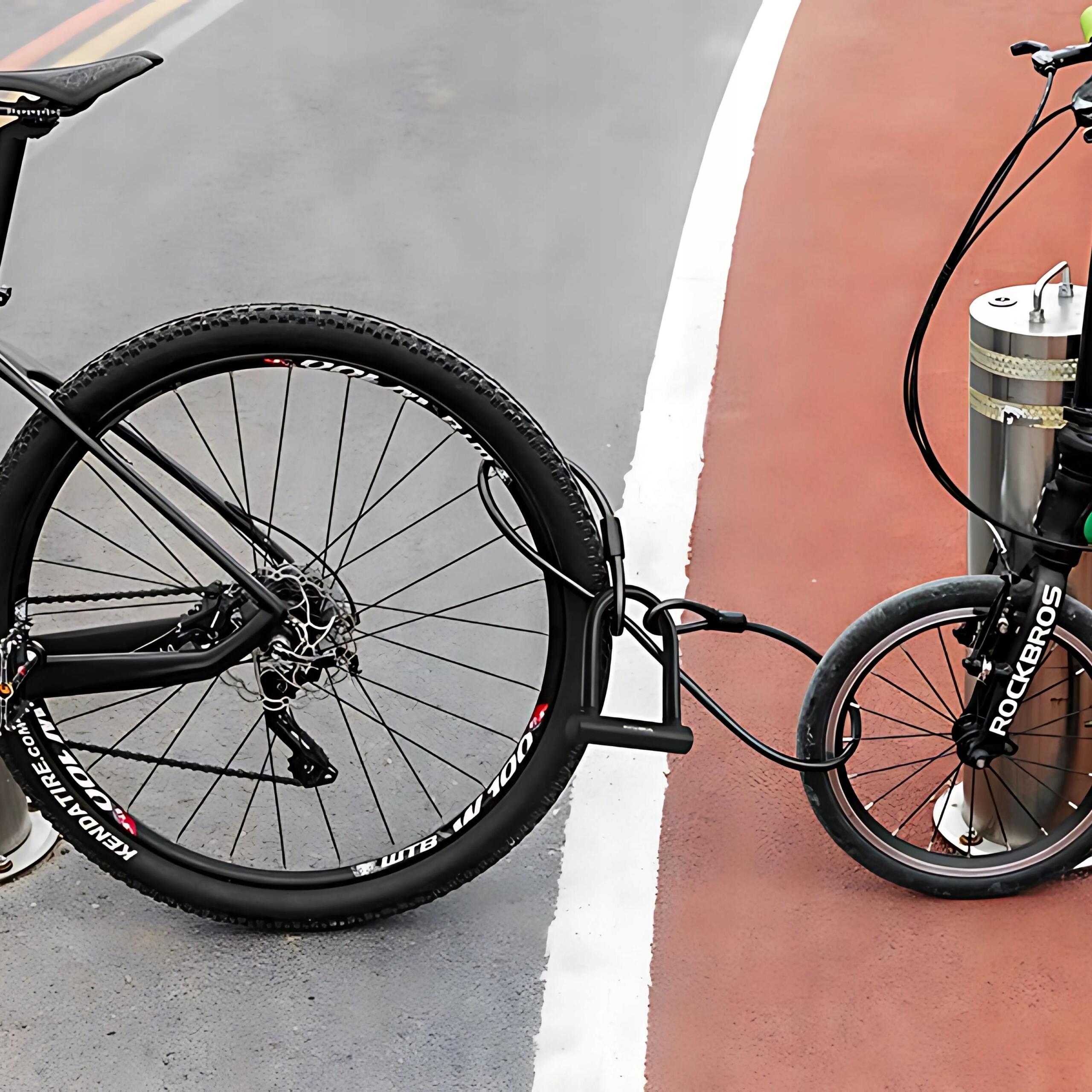 Lucchetto per bicicletta Rockbros 4/7