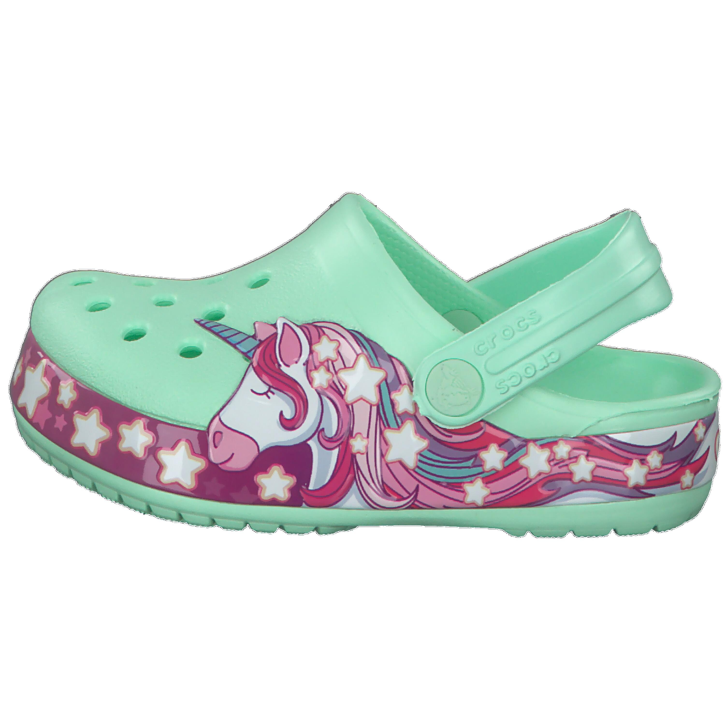 Crocs Mädchen Schuhe Fun Lab Unicorn Band Clog 206270 2/7