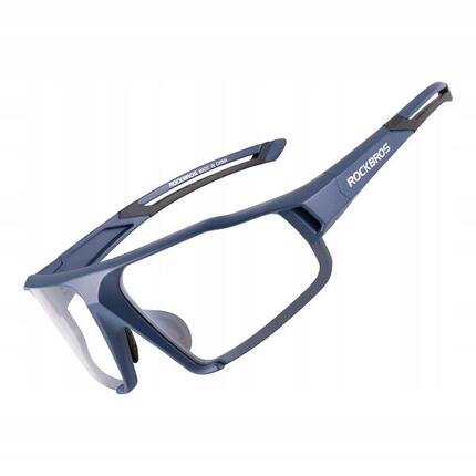 Rockbros SP216BL Unisex Fahrradbrille Fotochromatisch & UV400 Schutz