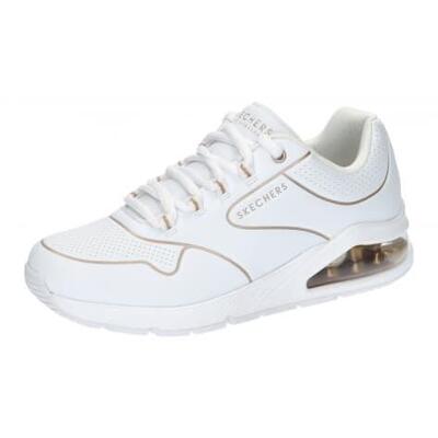 Skechers uno 2 - golden trim 155637/wtgd wit-36