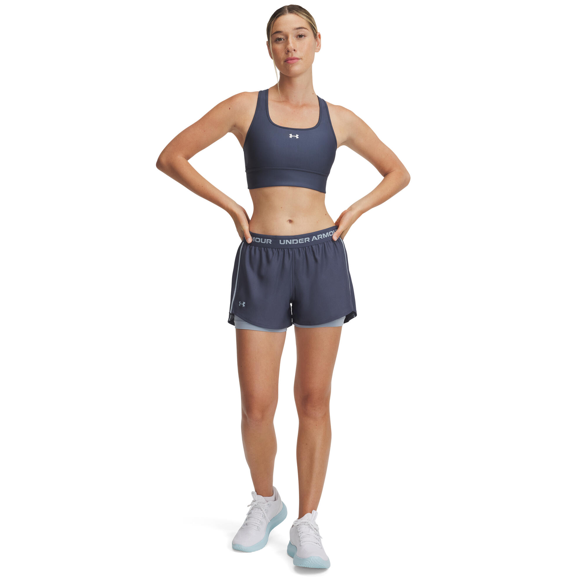 Under Armour Damen Short Tech Play Up 2in1 Shorts 1389895 4/4