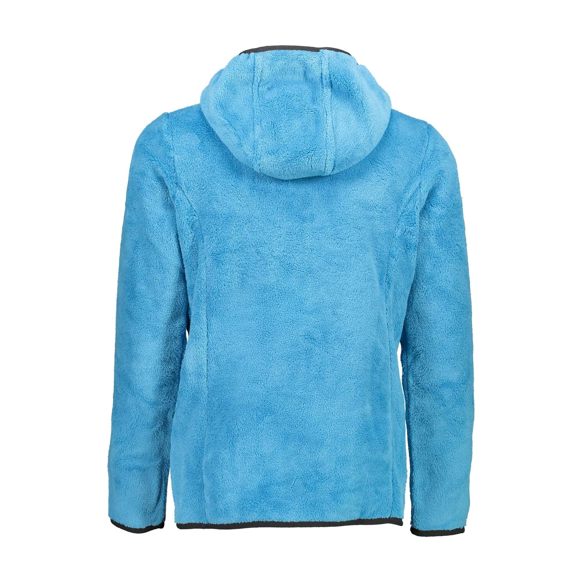 CMP Mädchen Fleecejacke Girl Jacket Fix Hood 38P1455 2/5