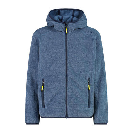 CMP Jungen Fleecejacke Kid Jacket Fix Hood 3H60844A