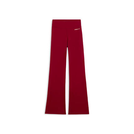 Leggings de sport flare à taille haute avec poche passepoilée