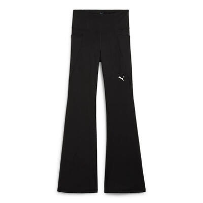Puma dames bootcut trainingsbroek met hoge taille - zwart xl