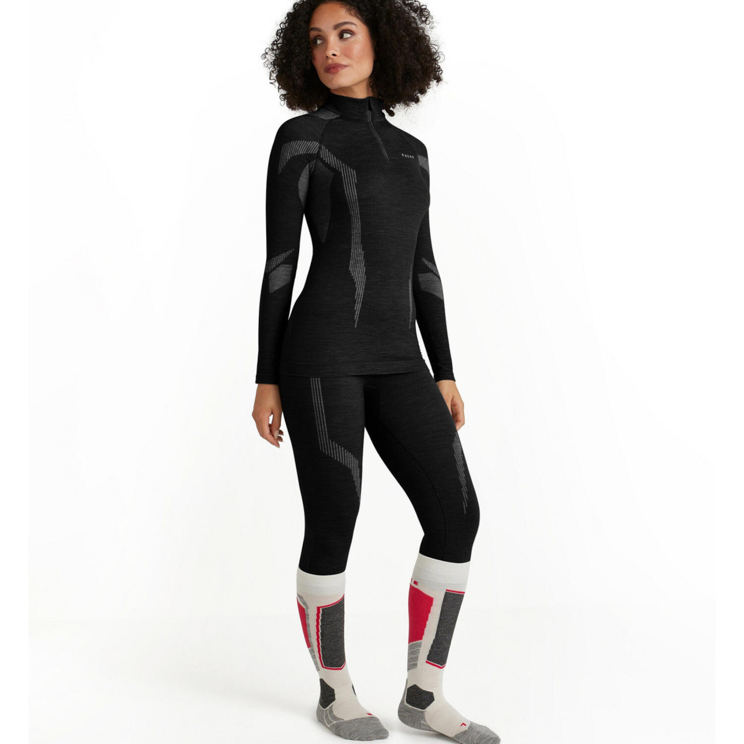 Camiseta interior de manga larga para mujer Falke Wool-Tech 4/4