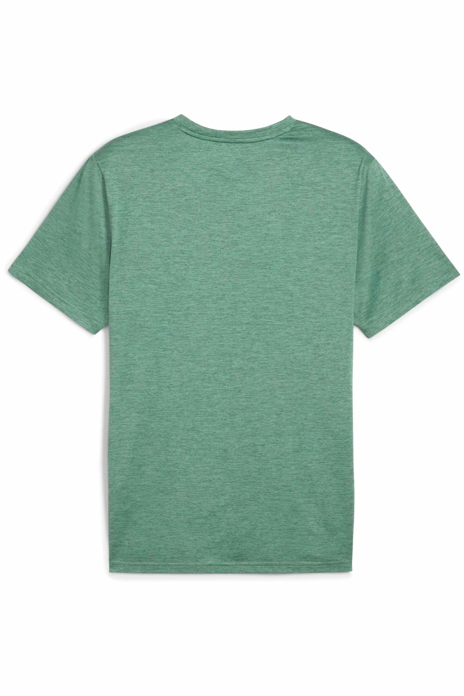 Puma Camiseta Tad Essential Heather Cat Verde 2/9