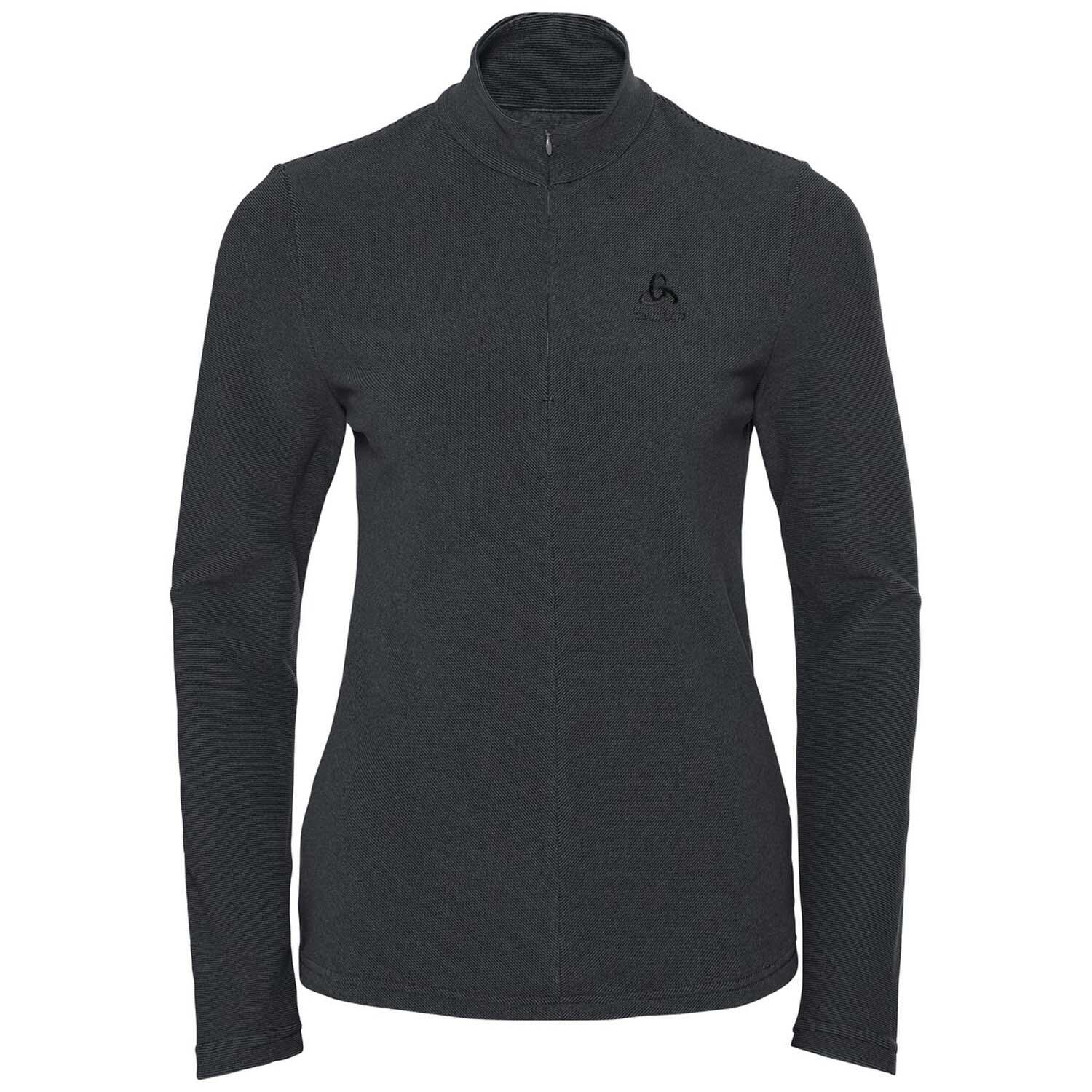 Odlo - Pull Technique À Col ½ Zippé Roy Pour Femme - Sous Veste - Gris|noir - 52 2xl - Decathlon