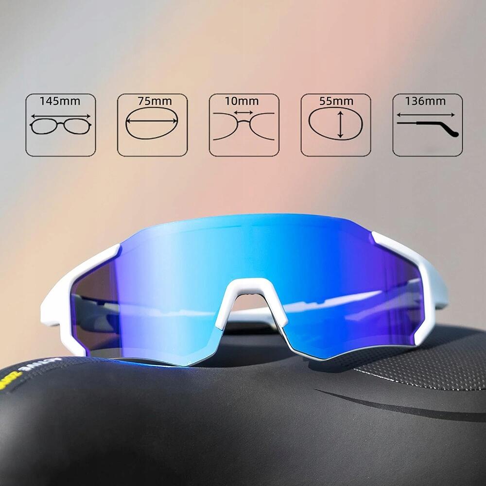 Fahrradbrille Brille für Fahrradfahren Rockbros 4/7
