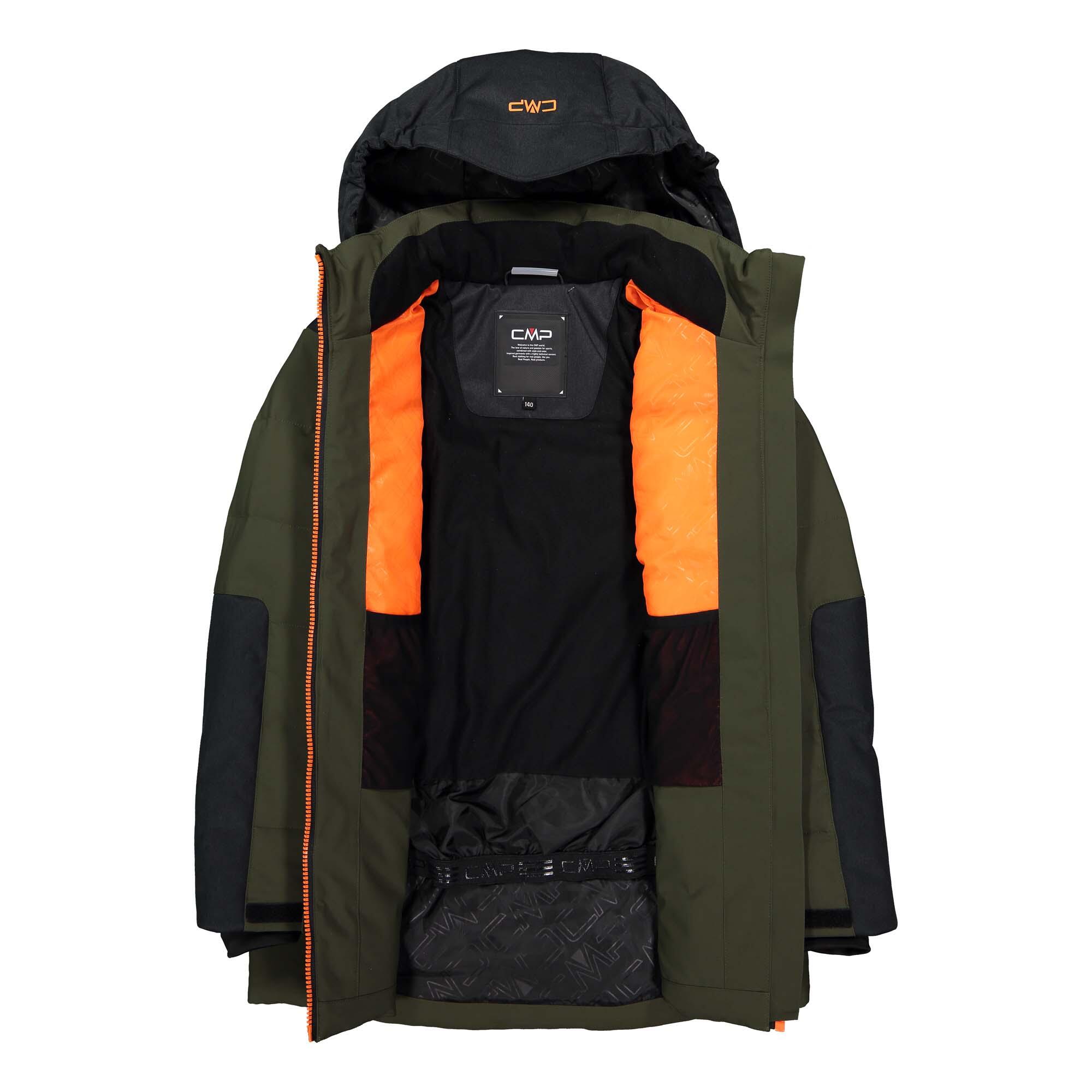 CMP Jungen Skijacke BOY LONG JACKET FIX HOOD 30W0184 2/5