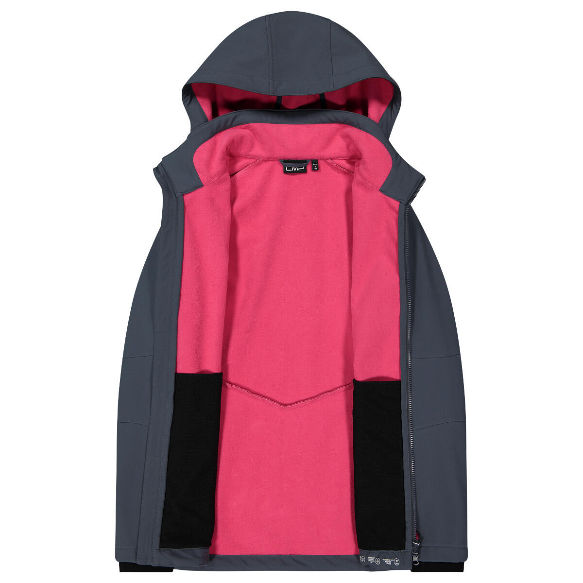 Chaqueta de senderismo con capucha mujer CMP 4/6