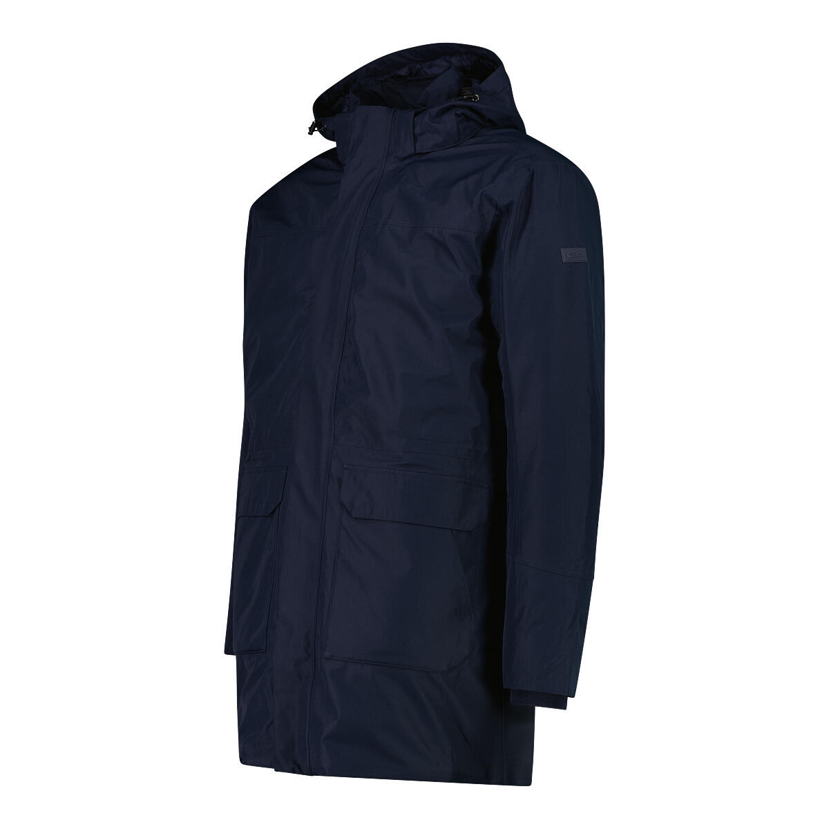 Parka con cappuccio zipato CMP 3/7
