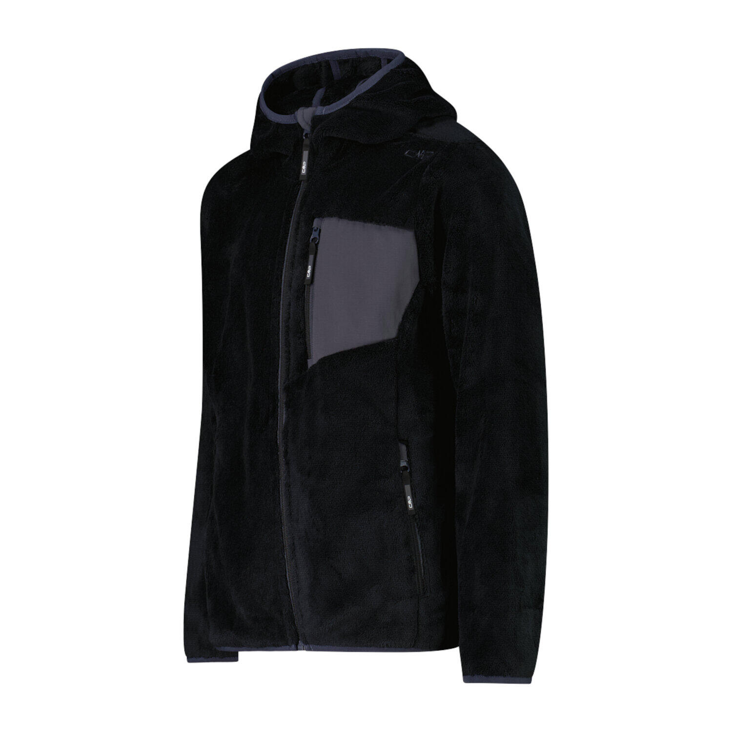 CMP Jungen Fleecejacke Fix Hood Jacket 31P1504 2/5