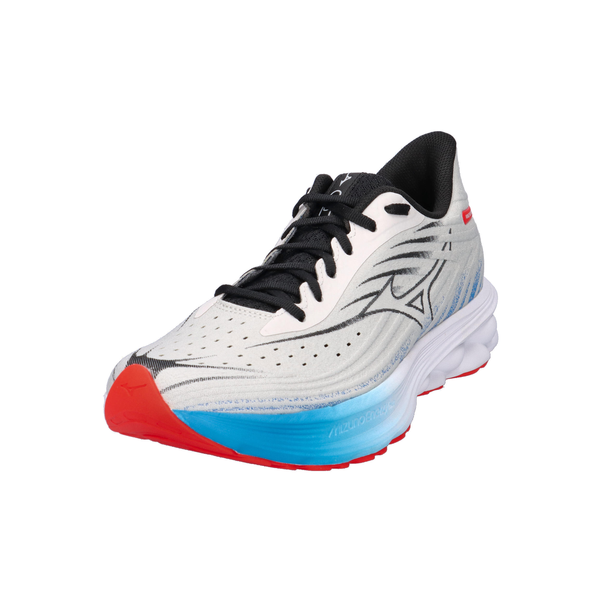 Mizuno Wave Skyrise 6 Scarpe da corsa Bianco/Blu/Rosso Uomo 9/10