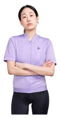 Dames craft core essence regular fit lavendel fietstrui met korte mouwen