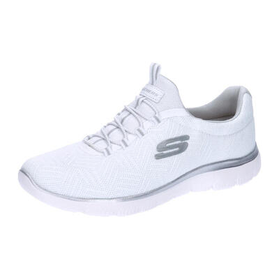 Sneakers skechers summits artistry chic, wit, dames
