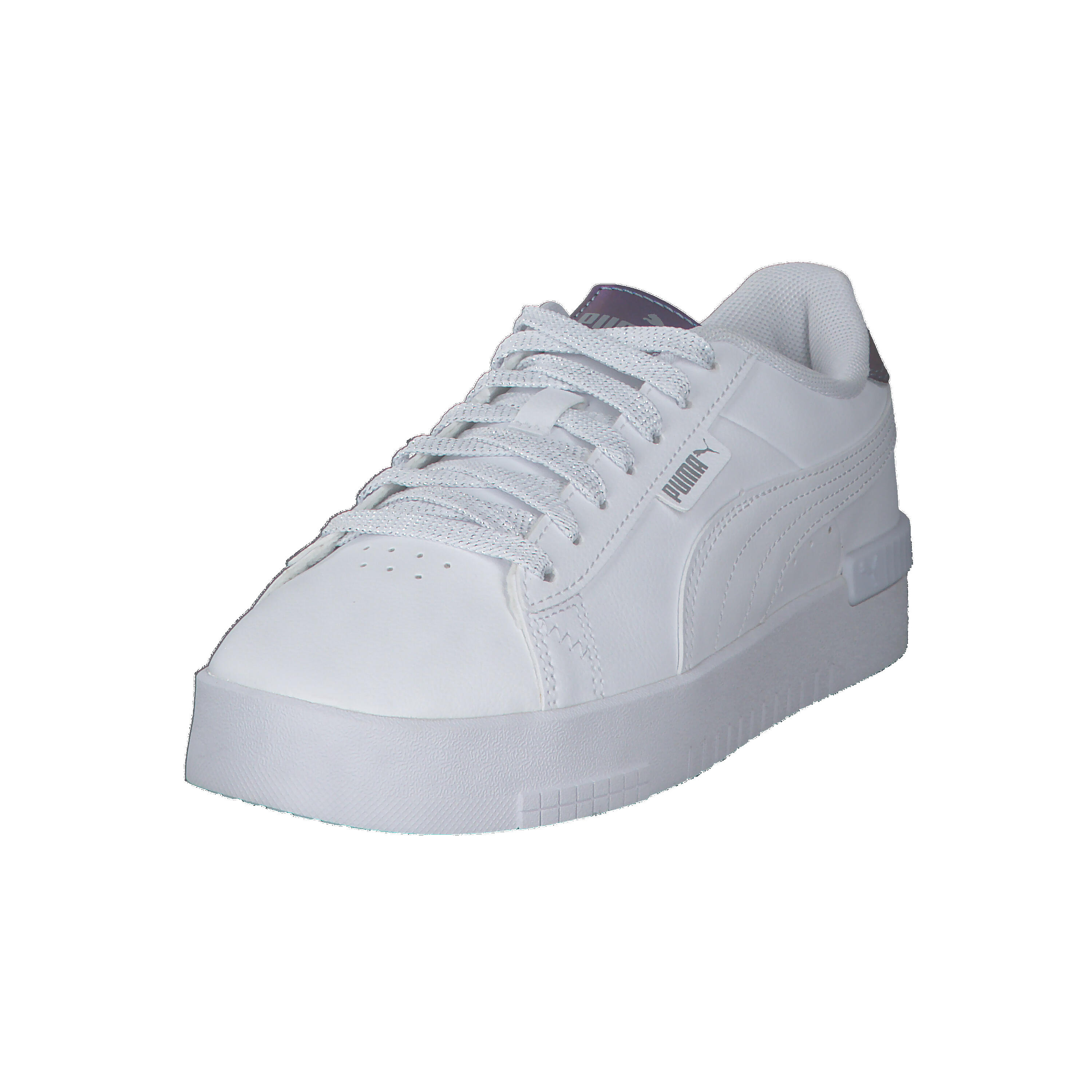 Scarpe Sportive Luminoso Pelle Donna Puma Jada Bianco 9/10