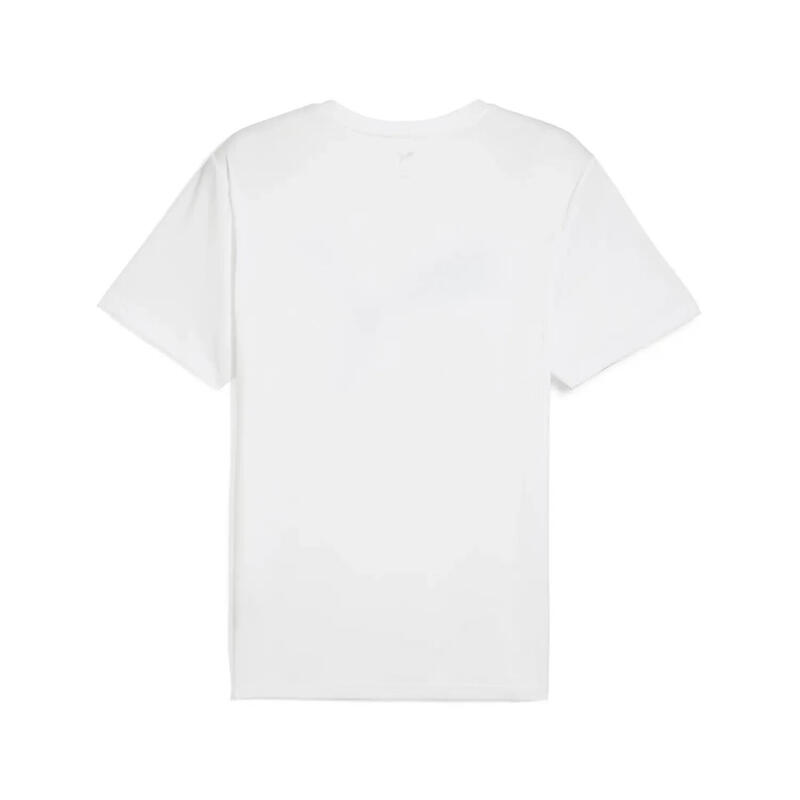 Tricou barbati Puma M Tad Essentials Solid Cat Tee, Alb