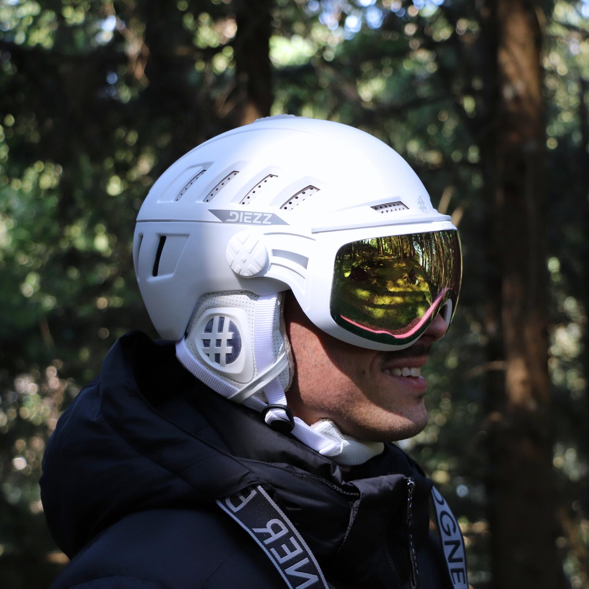 CASQUE ARCTIK Sans Visière WHITE 3/4