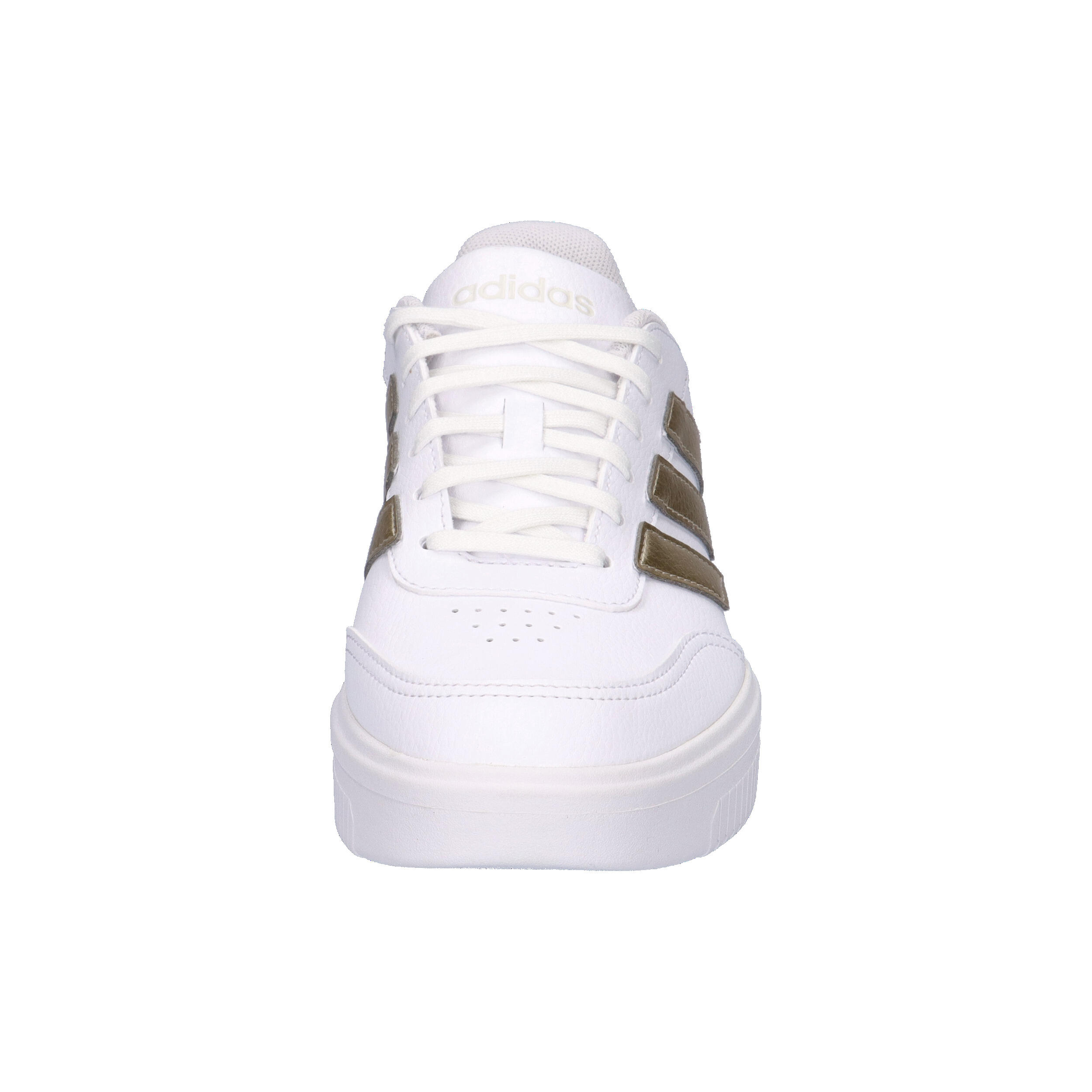 Sneaker Adidas Courtblock Bold Donna - Bianco Oro Eleganti 3/15