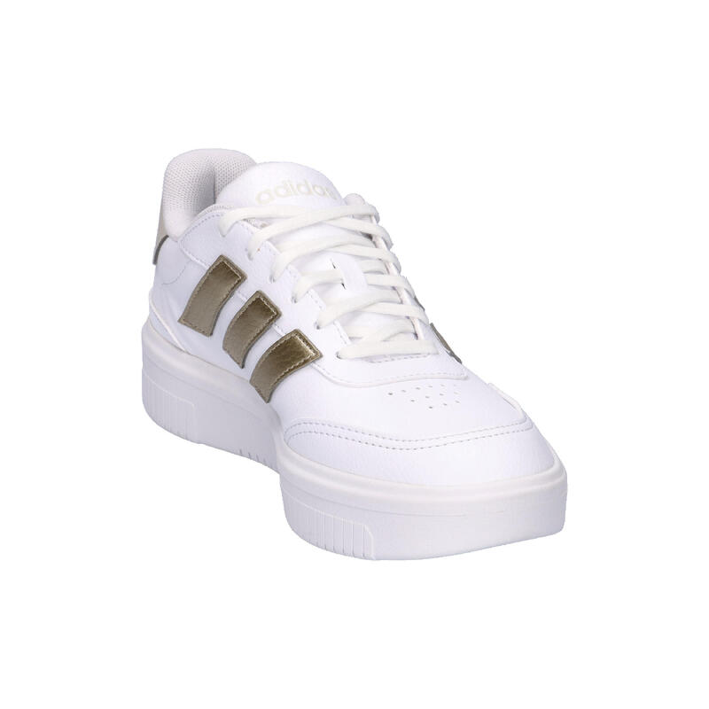 Sneaker Adidas Courtblock Bold Donna - Bianco Oro Eleganti