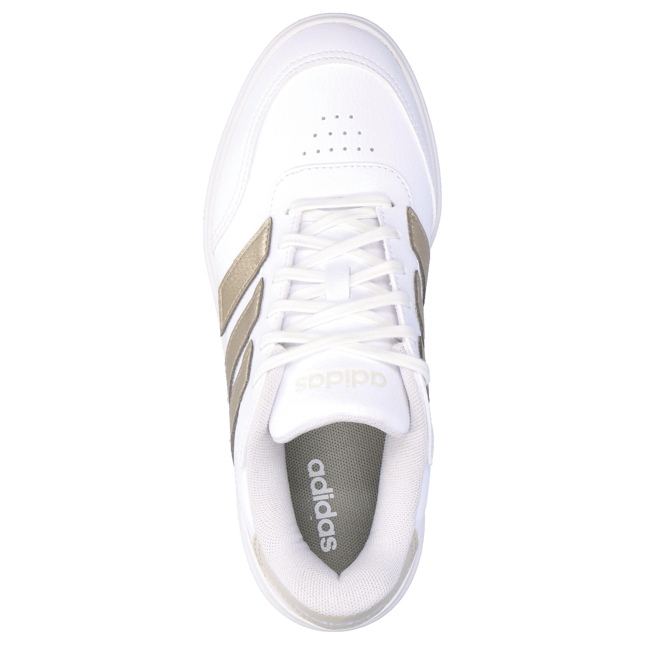 Sneaker Adidas Courtblock Bold Donna - Bianco Oro Eleganti 5/15