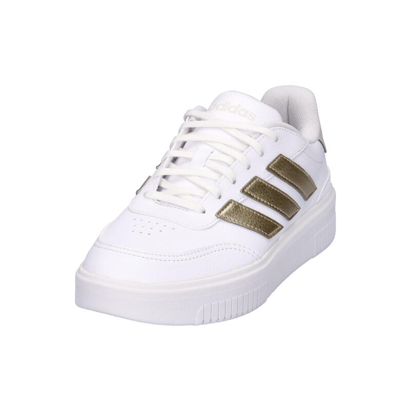 Sneaker Adidas Courtblock Bold Donna - Bianco Oro Eleganti