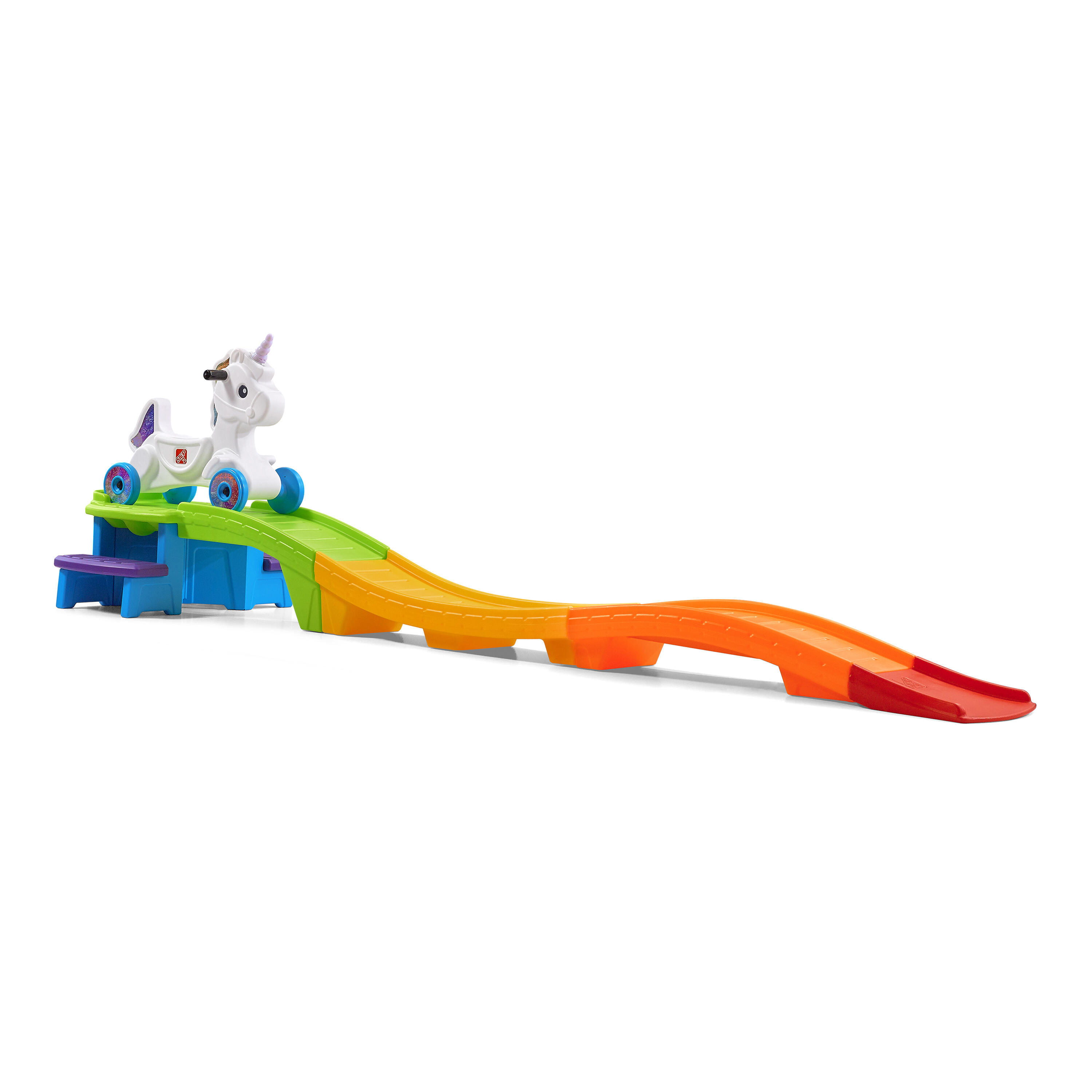 Step2 Unicorn Up & Down Roller Coaster Kolejka gorska Zjezdzalnia z jednorozcami 4/7