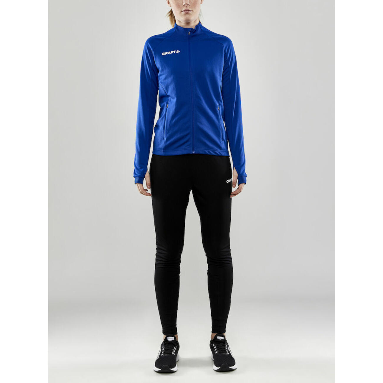 Craft Evolve Top Full Zip Femme - Royal 5/5