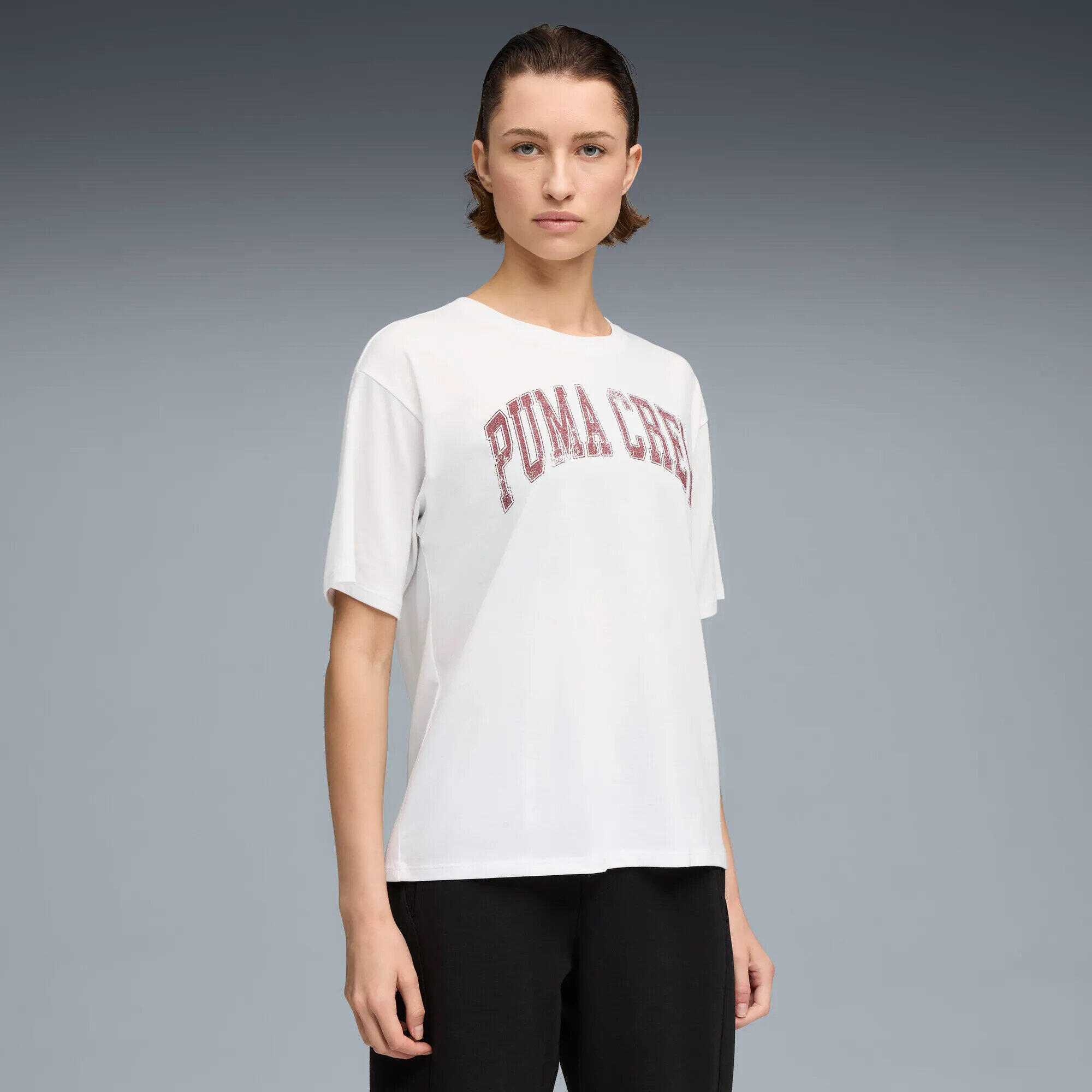 Puma Damen T-Shirt W Puma Crew Graphic Tee 527625 2/9