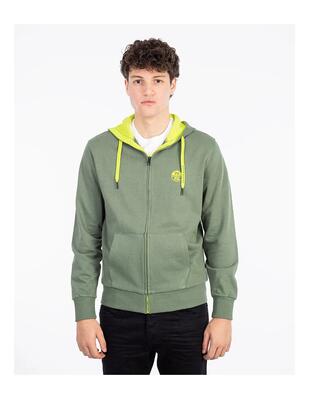 Felpa con cappuccio e zip intera NORTH SAILS con logo - Felpa