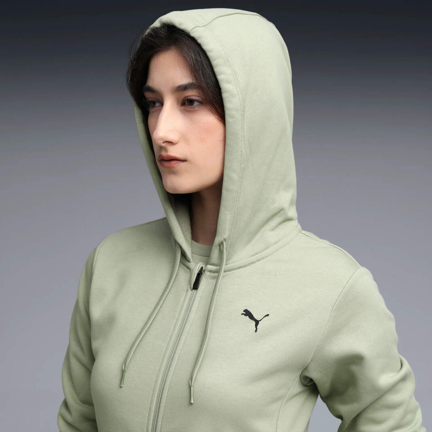 Puma Damen Kapuzenjacke TAD ESSENTIAL FT FZ 525896 4/4