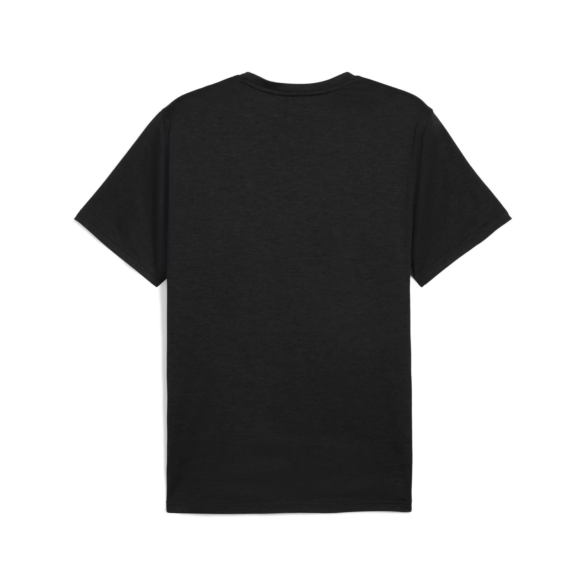 TAD ESSENTIALS Meliertes T-Shirt mit Cat Logo Herren PUMA 8/13