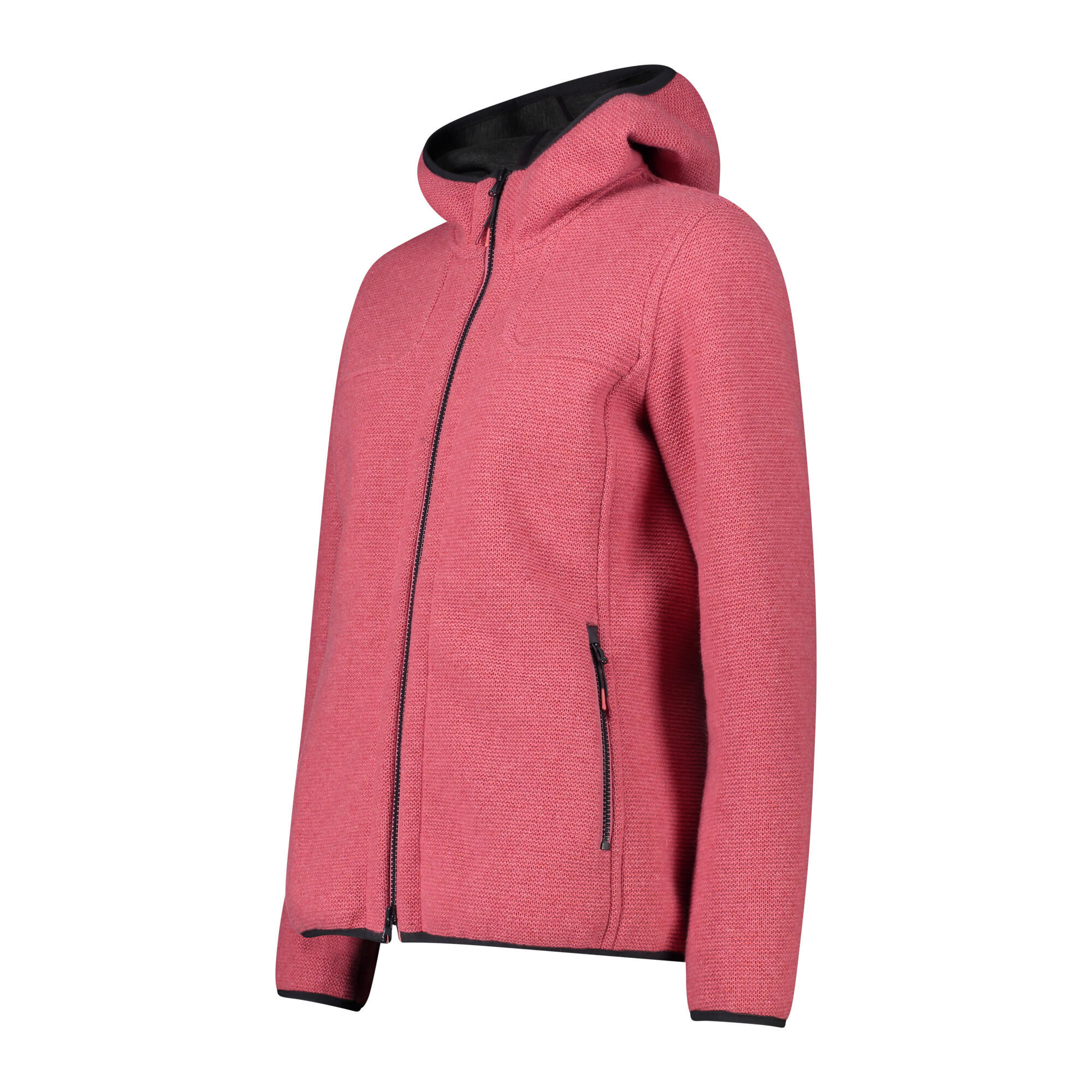 Giacca con cappuccio in lana donna CMP 3/3
