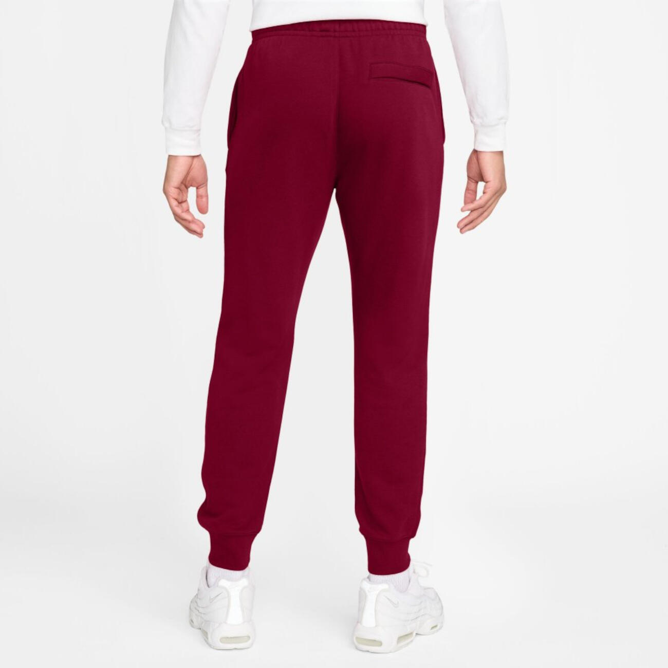 Pantalone uomo nike m nk club bb jogger chnl ftra - bordeaux 2/5