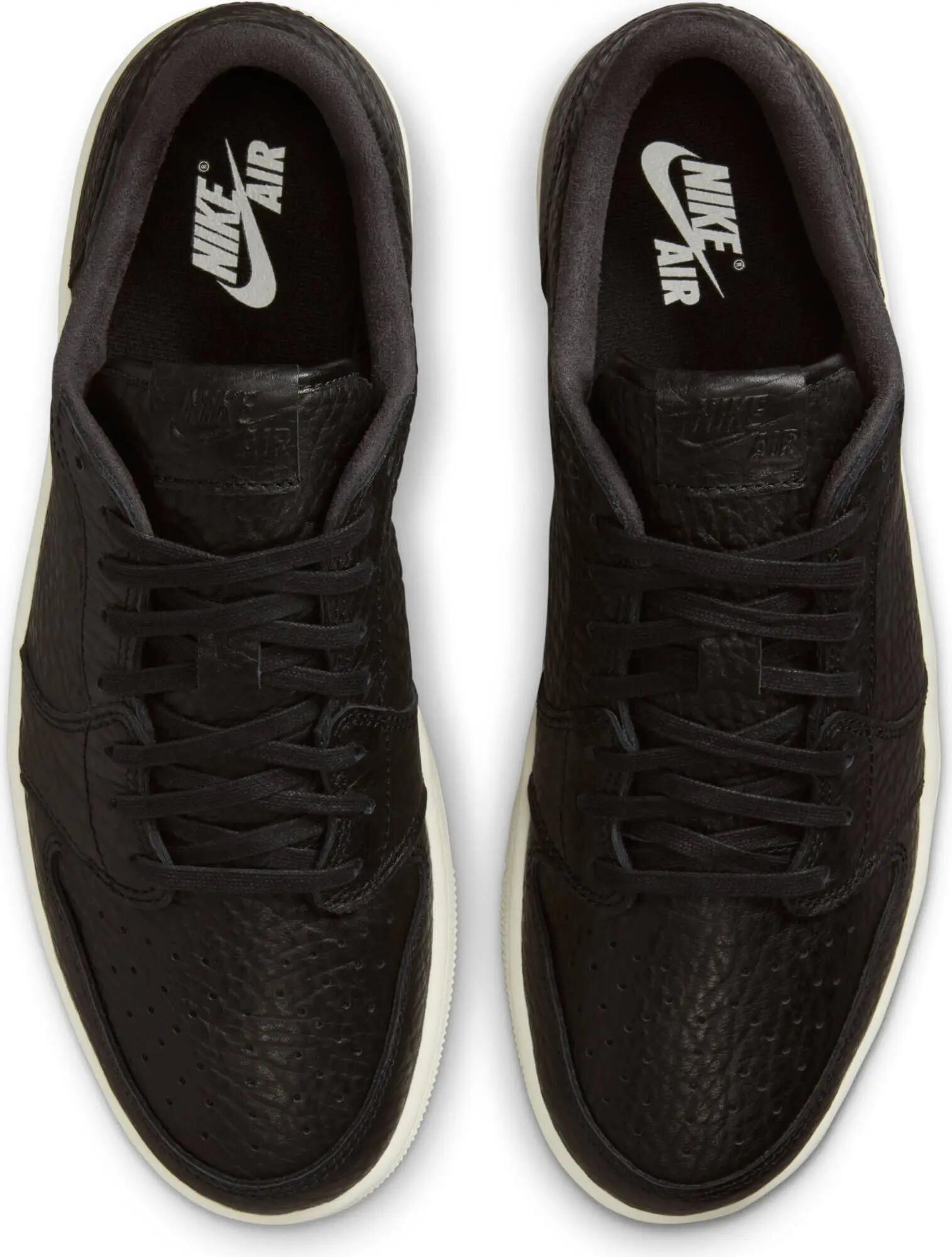 Nike Air Jordan 1 Retro Low - black/black-sail 3/6