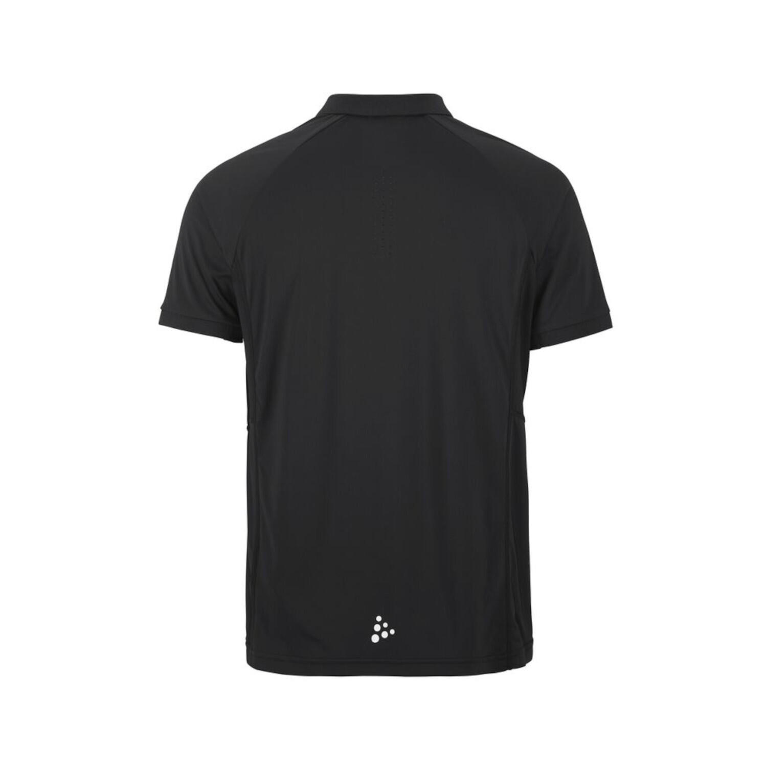 Craft Ability Polo Heren - Zwart - XL 2/5