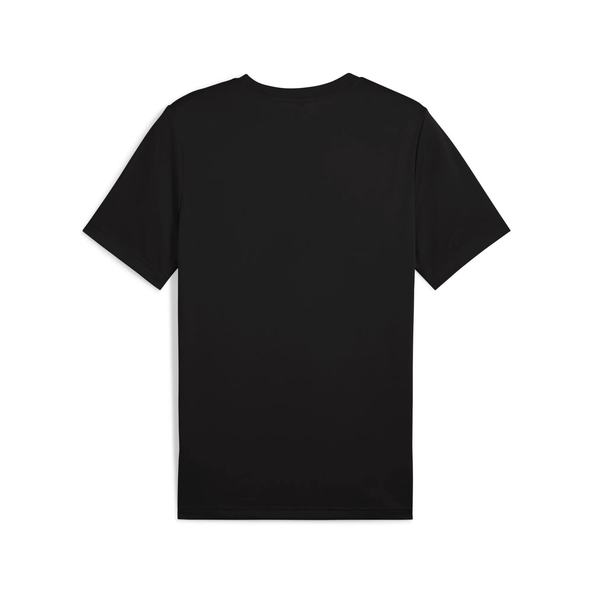 Camiseta Puma Ess Small Logo Poly para hombre Negro 2/7